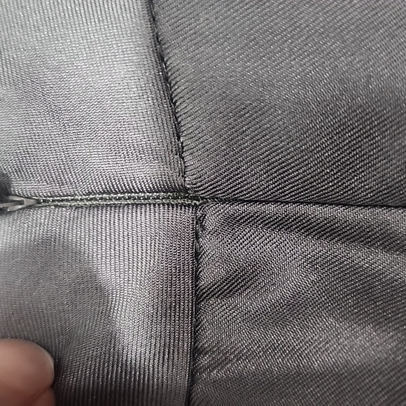 Anthropologie Yoana Baraschi 100% Silk Black and Gray Skirt. 4 - Picture 8 of 10